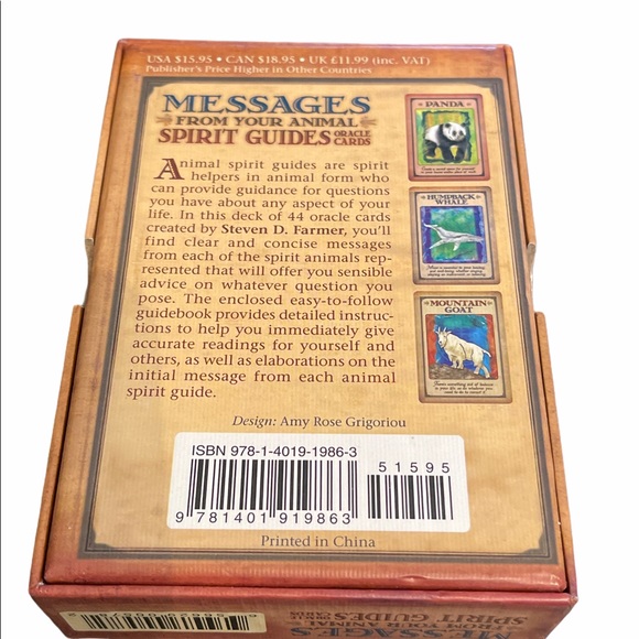 Messages from Animal Guides Oracle Deck - Picture 2 of 2